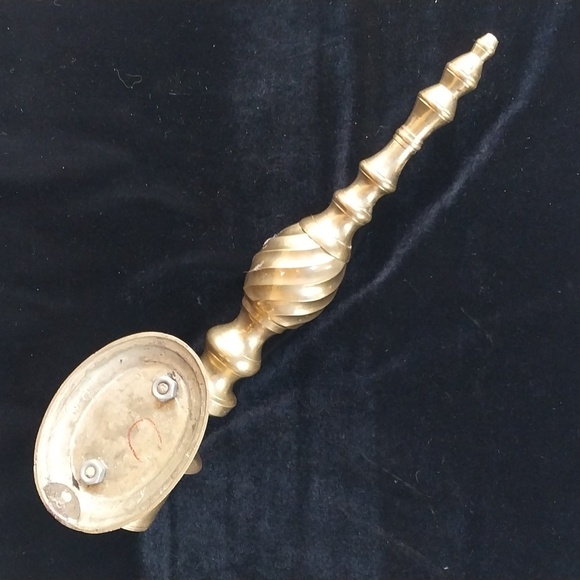 Vintage Brass Wall Candle Sconce - Picture 4 of 10